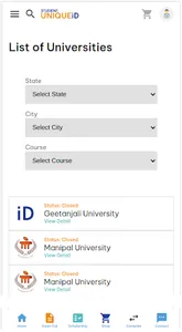 Student UniqueId screenshot 2