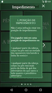 Todas as Regras do Futebol screenshot 1
