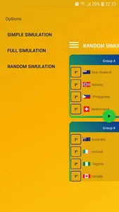 Women's World Cup Simulator screenshot 2