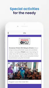 Prihatin OKU Volunteers screenshot 2