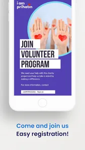 Prihatin OKU Volunteers screenshot 3