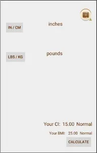 Corpulence Index screenshot 0