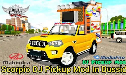Mod DJ Bussid Car Pickup screenshot 4