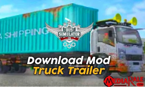 Mod Truk Double Bussid Trailer screenshot 0