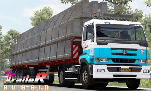 Mod Truk Double Bussid Trailer screenshot 3