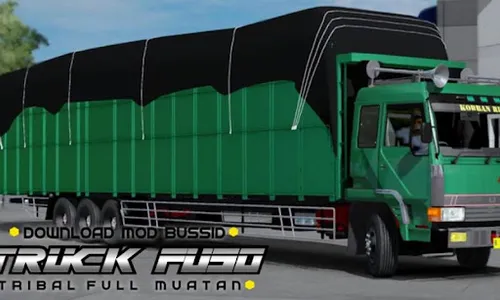 Mod Truk Muatan Tinggi Bussid screenshot 2
