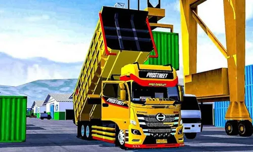 Mod Truk Muatan Tinggi Bussid screenshot 6