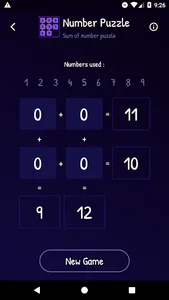 Sum of Number Puzzle screenshot 1