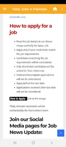 Daily Jobs in Pakistan screenshot 11