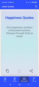 Latest Quotes App screenshot 3