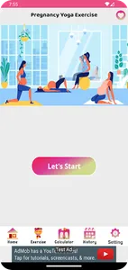 Pregnancy Yoga: Fit & Relax screenshot 1