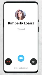 Kimberly Loaiza Call & Chat screenshot 1