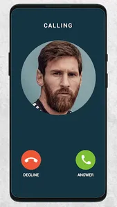 Messi Call & Chat Prank screenshot 3