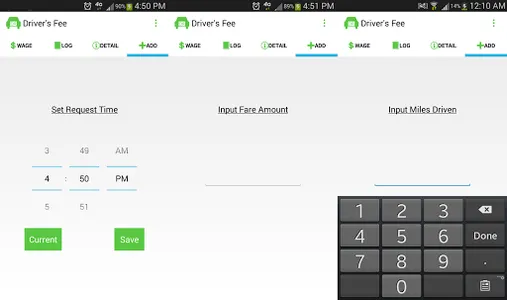 Driver's Fee: Wage Calculator screenshot 3