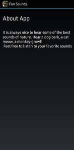 Fun world sounds screenshot 1