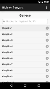 Bible en français Louis Segond screenshot 2