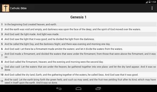 Catholic Bible screenshot 6