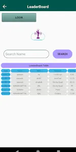 LeaderBoard screenshot 1