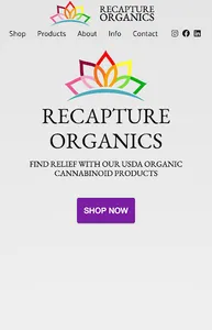 Recapture Organics screenshot 0