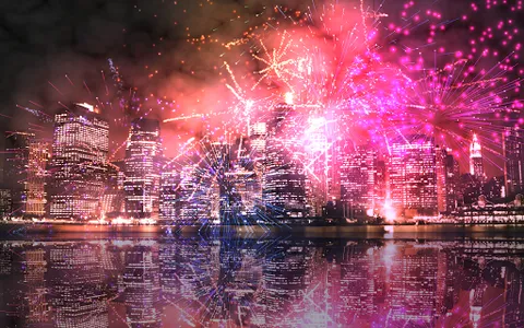 Fireworks Plus Live Wallpaper screenshot 1