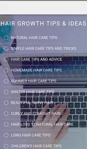 Hair Growth Tips & Ideas screenshot 2