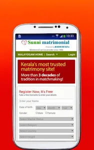 Sunni matrimony by Malayogam screenshot 2
