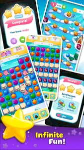 Candy Monsters Match 3 screenshot 10