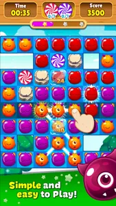 Candy Monsters Match 3 screenshot 11