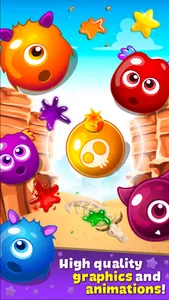 Candy Monsters Match 3 screenshot 14