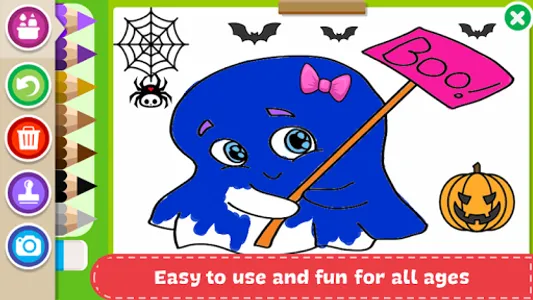 Halloween Coloring Book screenshot 10