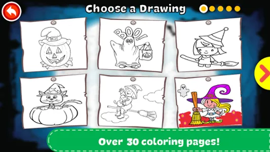 Halloween Coloring Book screenshot 12