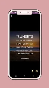 sunset quotes screenshot 4