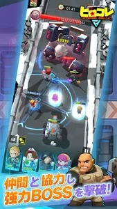 ヒロコレ ヒーロー育成して戦う放置RPG screenshot 4
