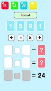 Synthesis 24-Arithmetic Game screenshot 0