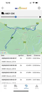 DE-Connect screenshot 2