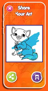 SuperKitties Coloring screenshot 2