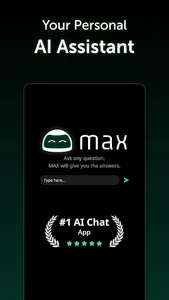 MAX - AI Chatbot Assistant screenshot 0