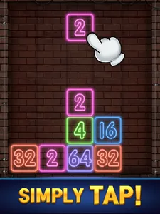 Drop Number™: Neon 2048 screenshot 17