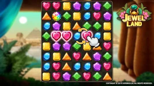 Jewel Land® : Match 3 puzzle screenshot 8