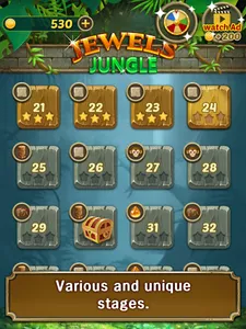 Jewels Jungle : Match 3 Puzzle screenshot 14