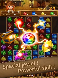 Jewels Westland: Match3 Puzzle screenshot 14