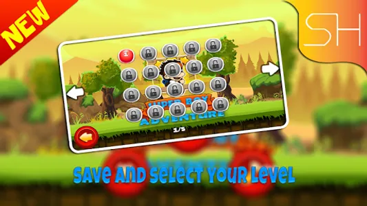 super boy adventure jungle screenshot 1