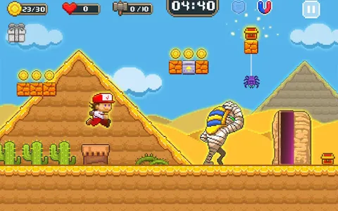 Super Jim Jump - pixel 3d screenshot 12