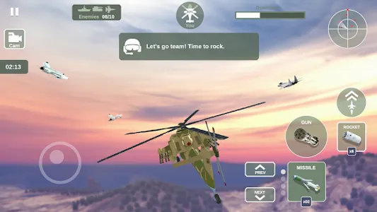 Helicopter Simulator: Warfare screenshot 0