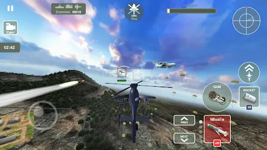 Helicopter Simulator: Warfare screenshot 3