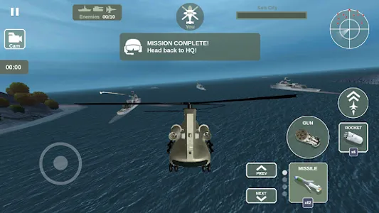 Helicopter Simulator: Warfare screenshot 4