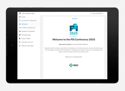 PSI Annual Conference 2025 screenshot 13