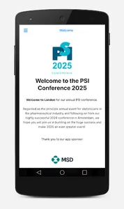 PSI Annual Conference 2025 screenshot 3