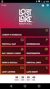 Lost Lake Festival screenshot 0