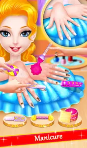 Princess Birthday Cake Party S screenshot 1